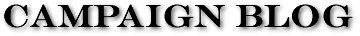 Candidate's Blog